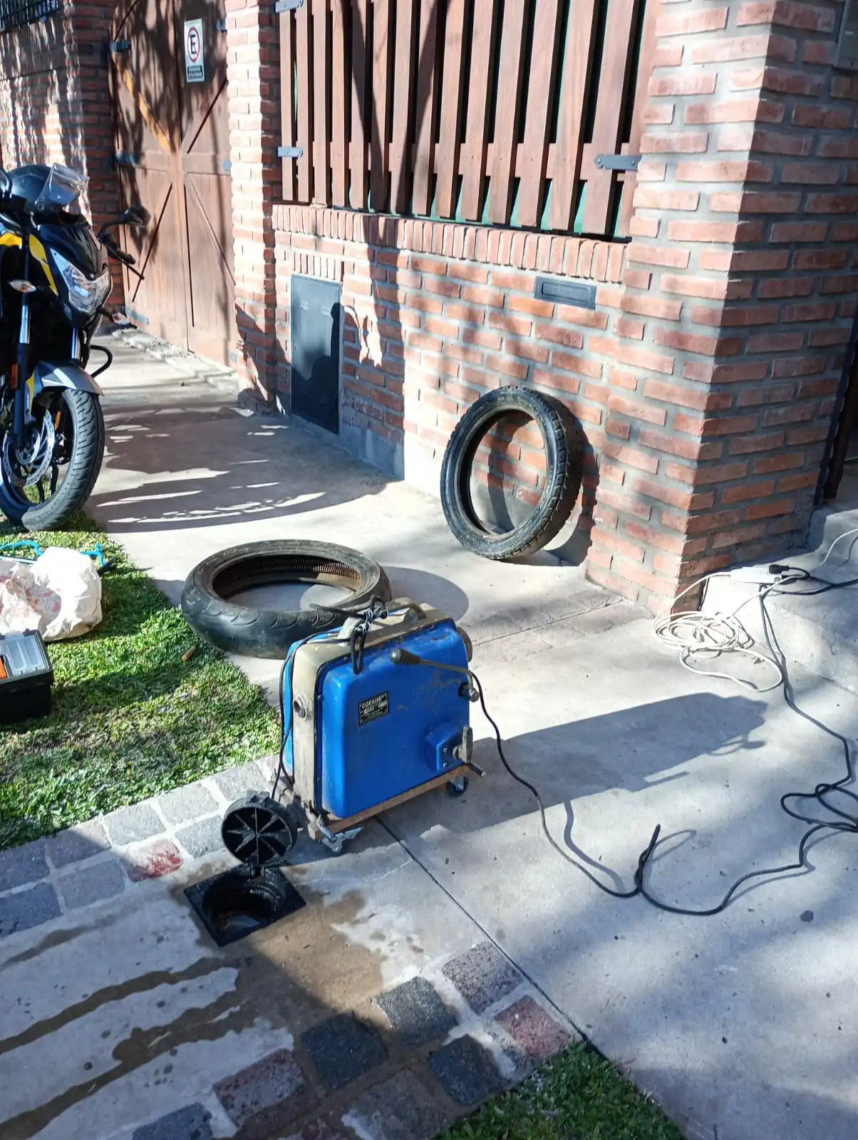 Limpieza de cámara de inspección 10