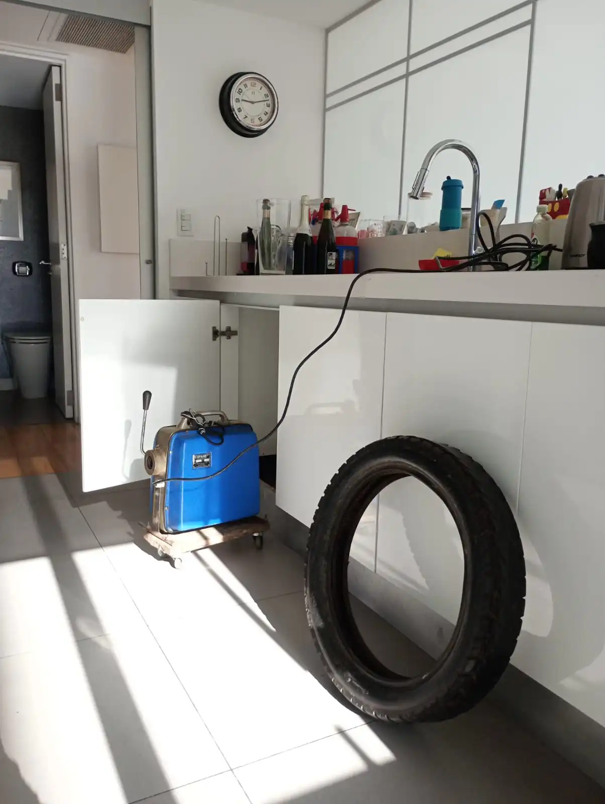 Limpieza de cámara de inspección 7