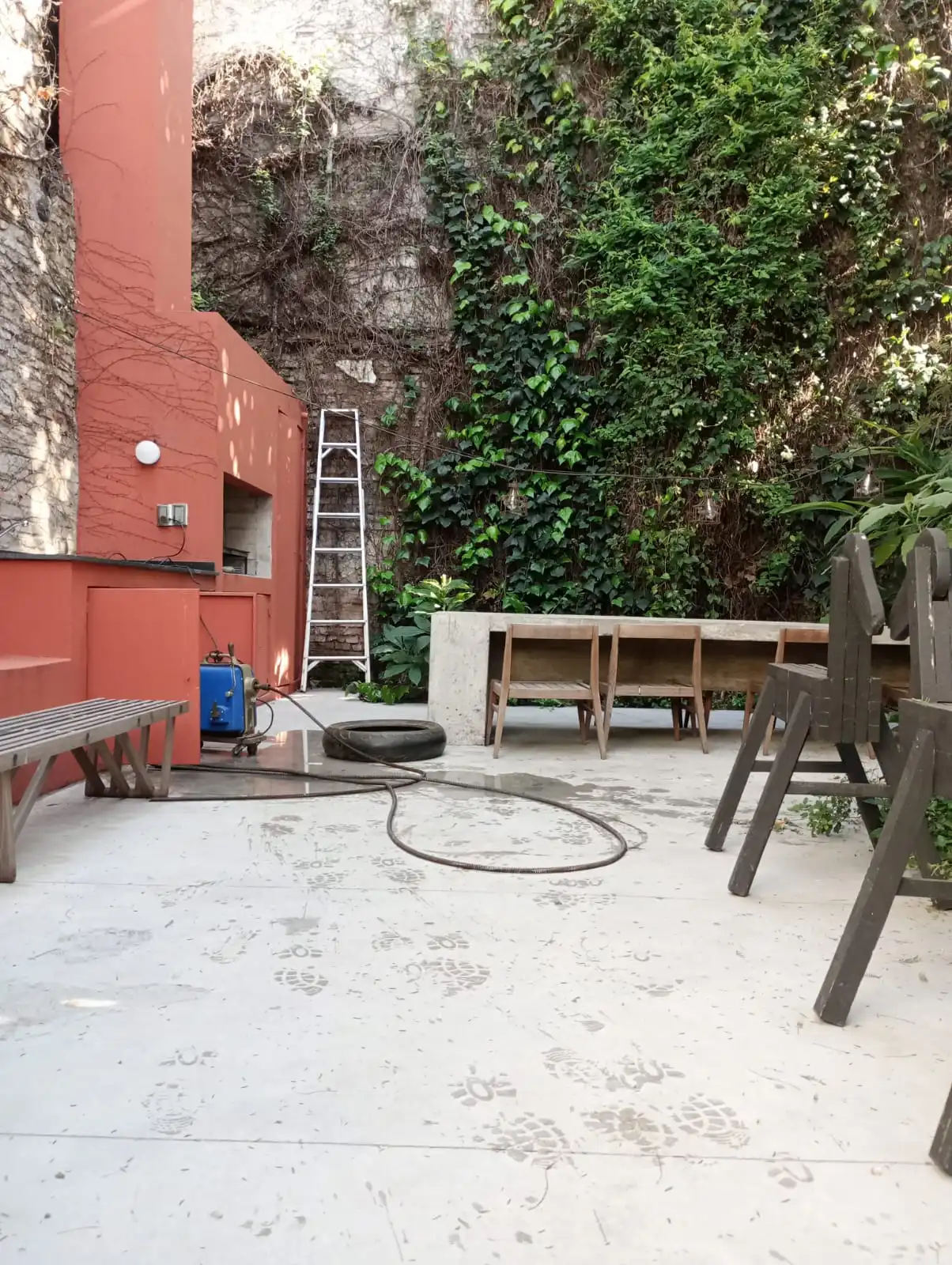 Limpieza de cámara de inspección 8