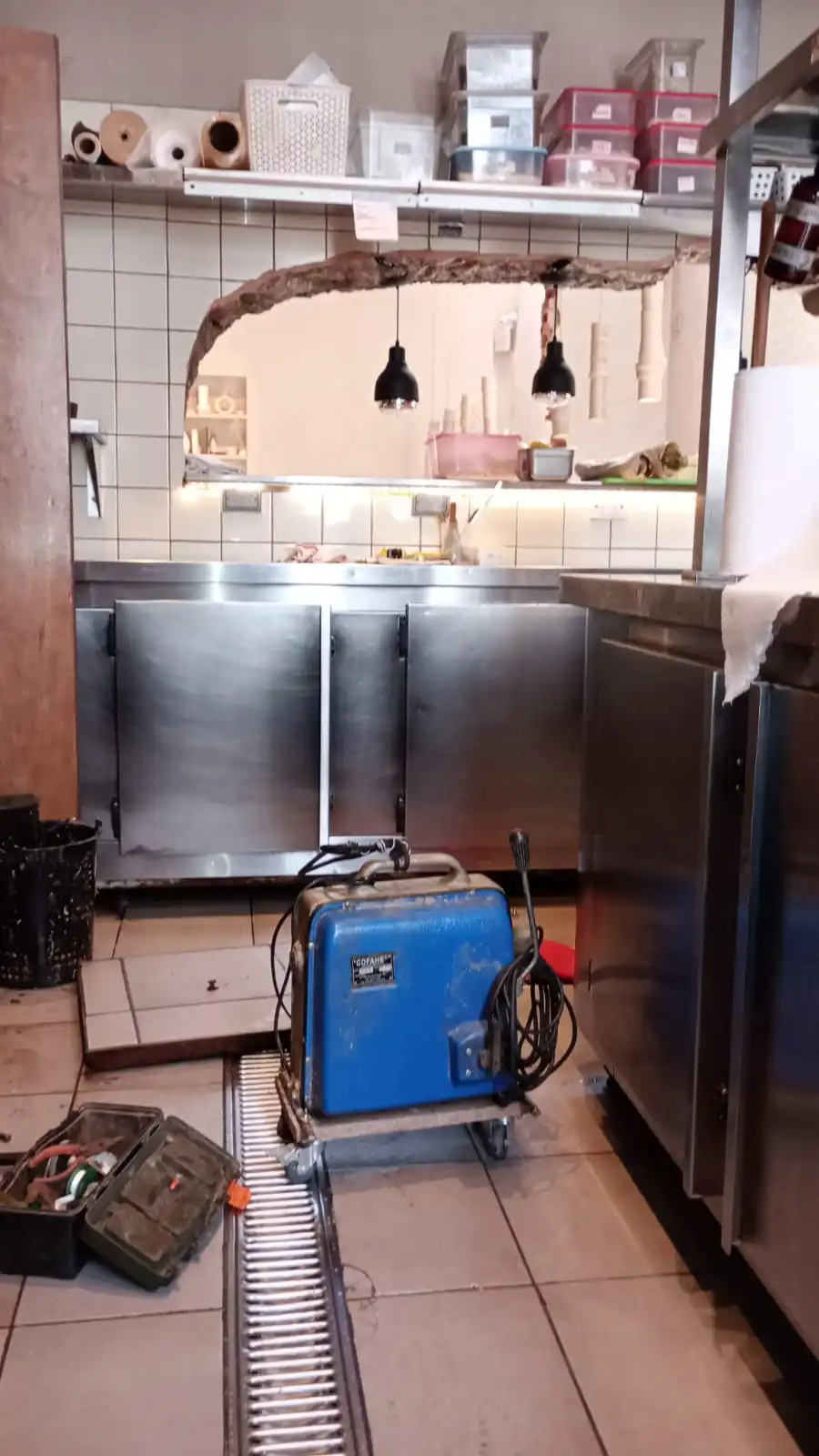 Limpieza de cámara de inspección 9